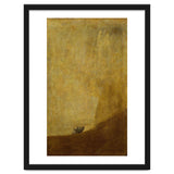 Dog, half submerged. One of the " from the Quinta del Sordo, Goya's house.1819-1823. thumbnail