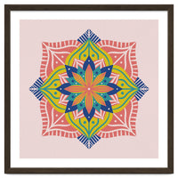 Colorful abstract mandala