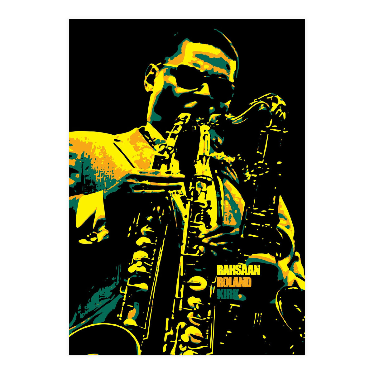 Rahsaan Roland Kirk v3 (Print Only)