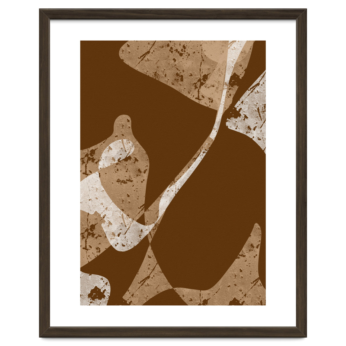 Brown Abstract Minimalist