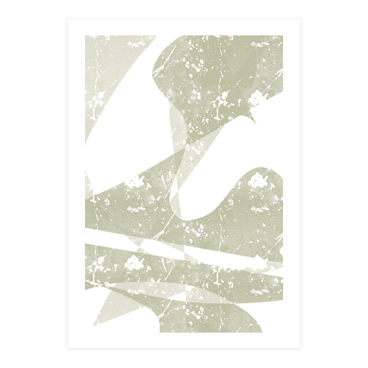 Sage Abstract Rhythm (Print Only)