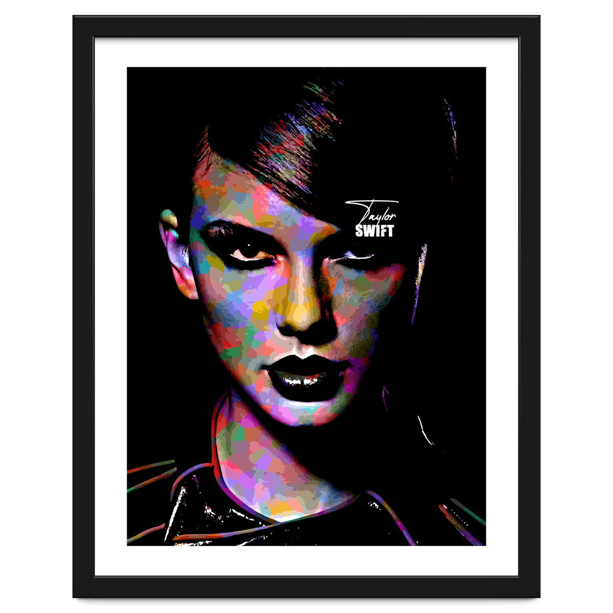Taylor Swift Colorful Art 4