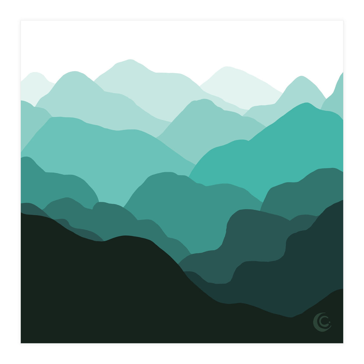 Carefree (Layers) (Print Only)