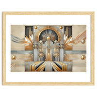Art Deco Gold Architecture