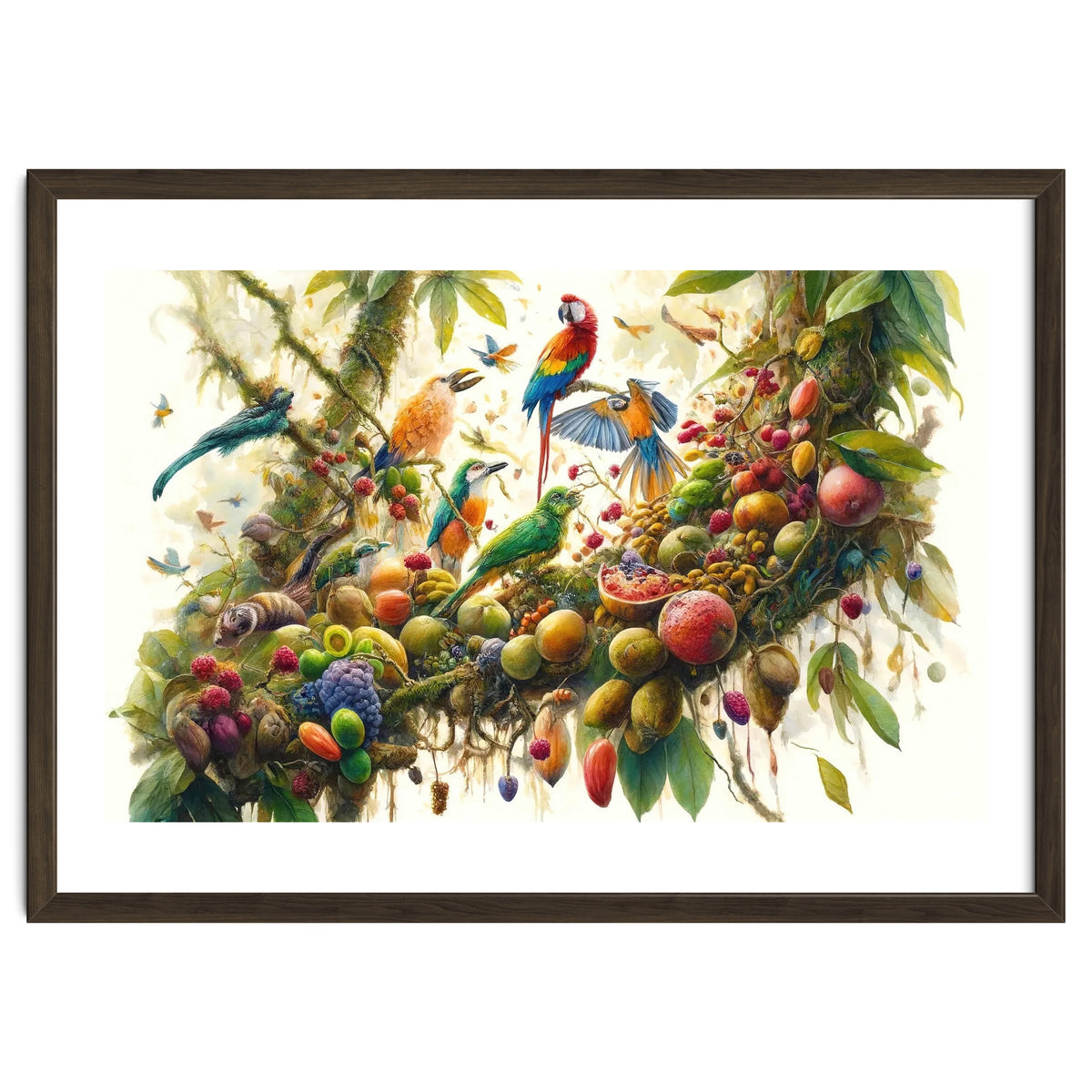 Jungle Symphony Of Tropical Birds