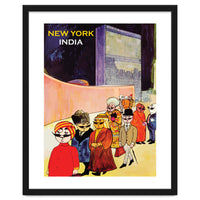 New York - India
