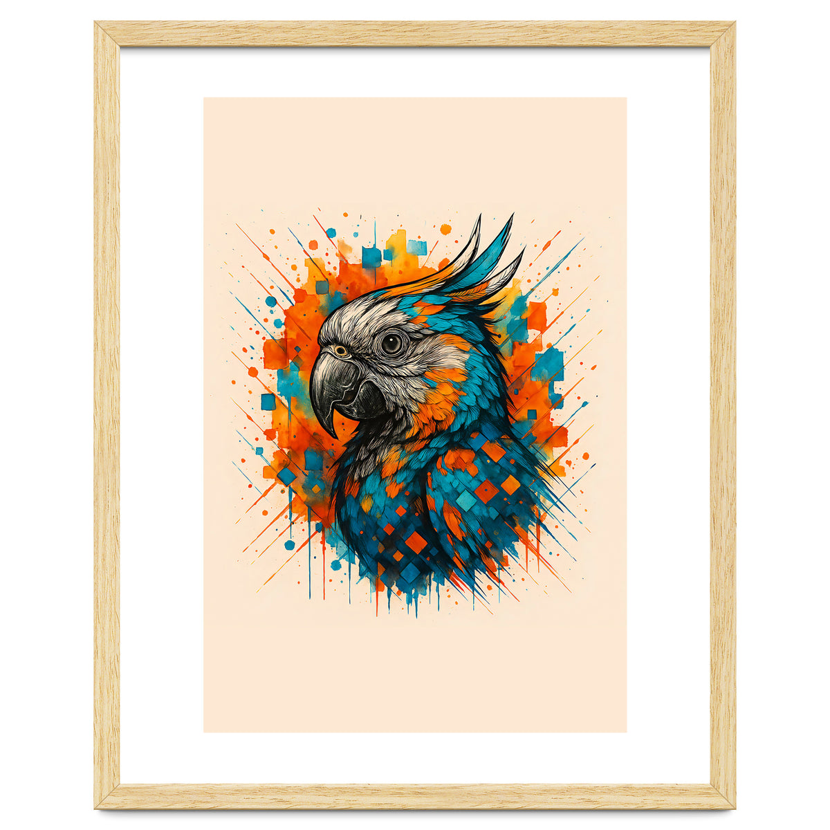 Parrot Animal Watercolor