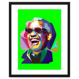 Ray Charles Jazz Singer Pop Art Illustration thumbnail