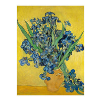 Irises. Date: May 1890, Saint-Rémy-de-Provence. Dimensions: 92.7 cm x 73.9 cm, 111.5 cm x 92.9 cm. (Print Only)