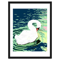 Self Reliance, Swan Birds Painting, Self Esteem Self Love Positivity, Proud Freedom Independence Wildlife Animals