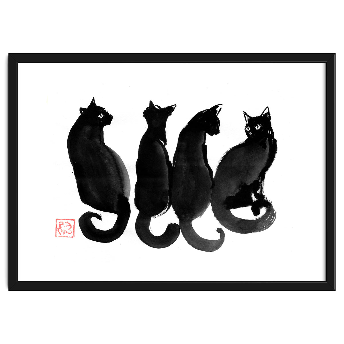 4 Black Cats