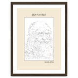 Self Portrait – Leonardo Da Vinci (ascii Art) thumbnail