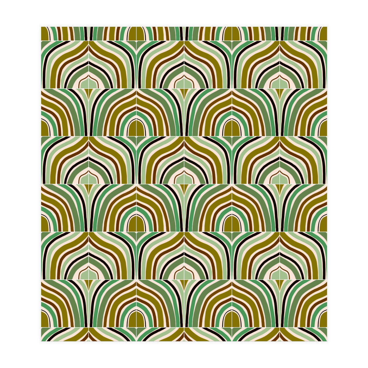 Jade Rainbow Tiles (Print Only)