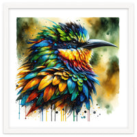 Vibrant Tropical Bird Portrait
