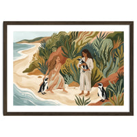 Penguin Friends By The Sea