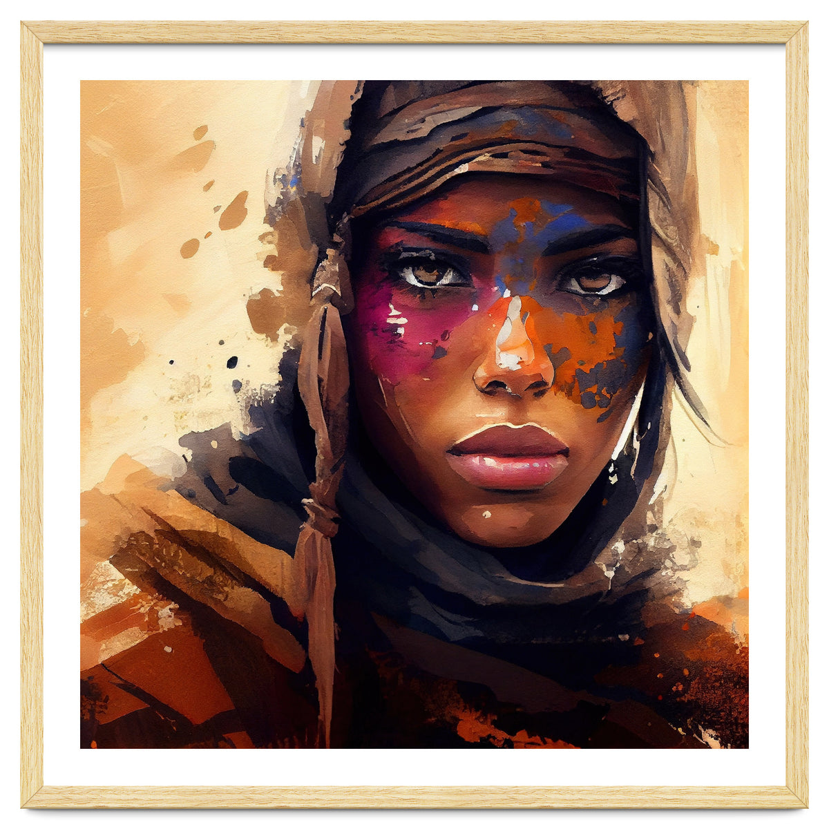 Powerful Tuareg Woman #2