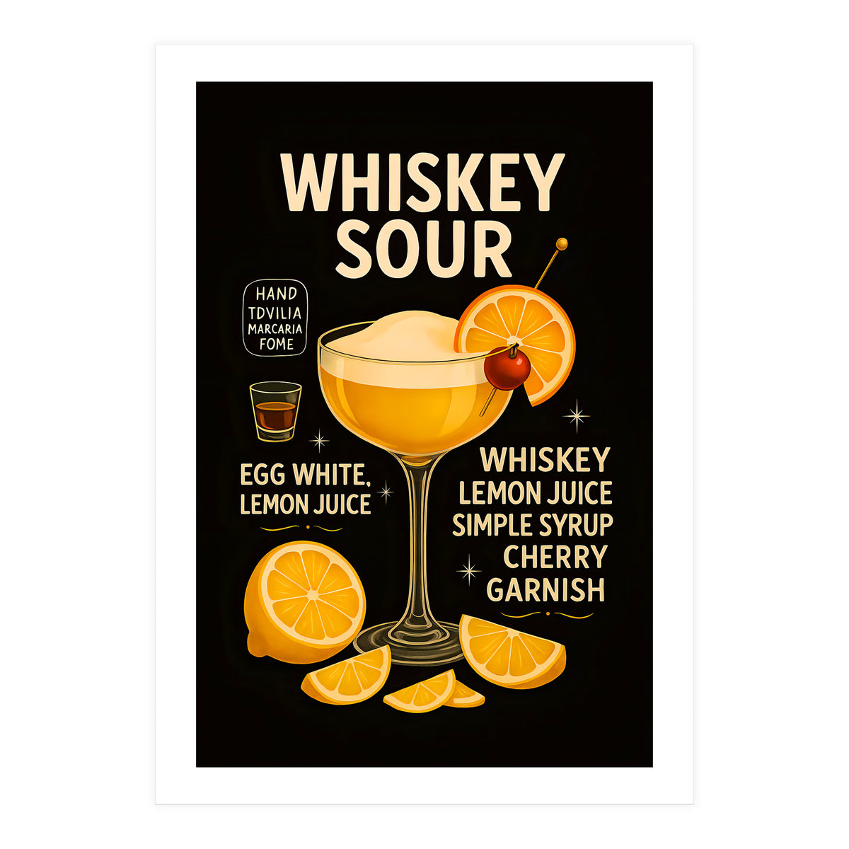 Whiskey Sour (Print Only)