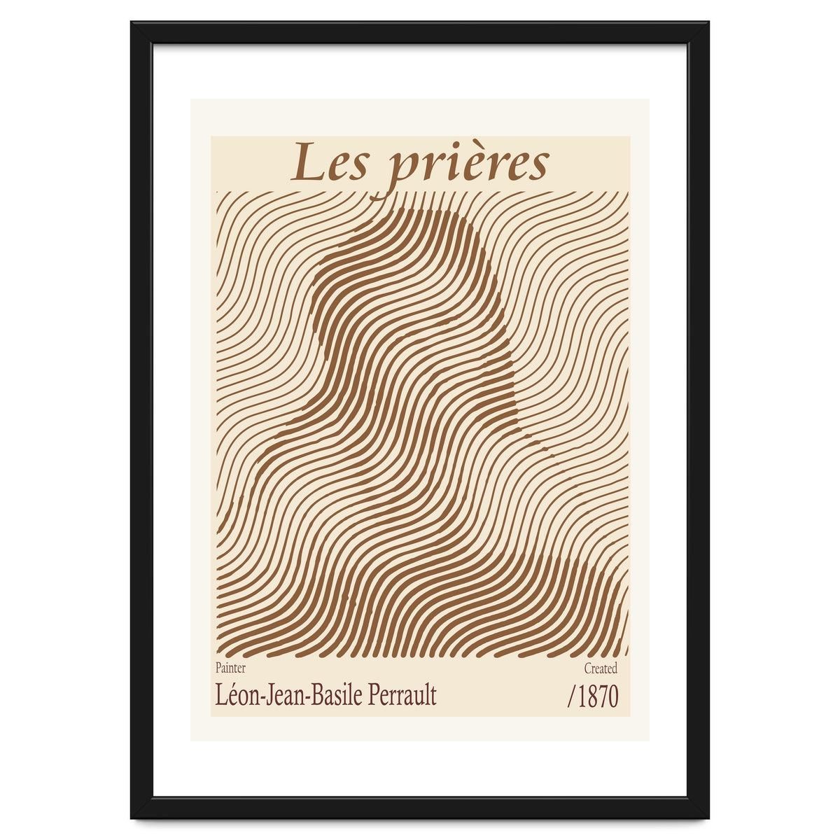 Les Prières – Léon Jean Basile Perrault (1870)