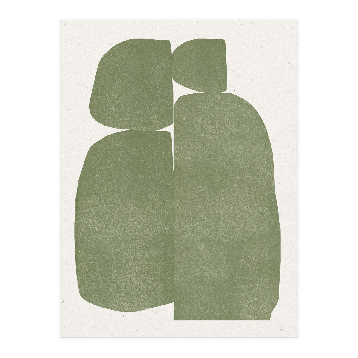 GREEN SHAPES NO.3 (Print Only)