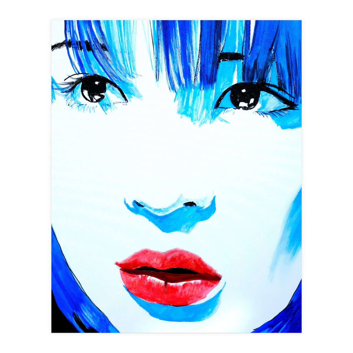 Noriko Blue Shadow (Print Only)