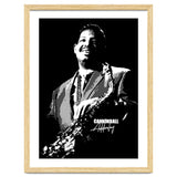 Cannonball Adderley American Jazz Saxophonist in Grayscale thumbnail