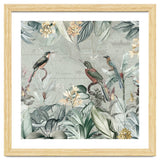 Vintage Exotic Birds Paradise Jungle thumbnail