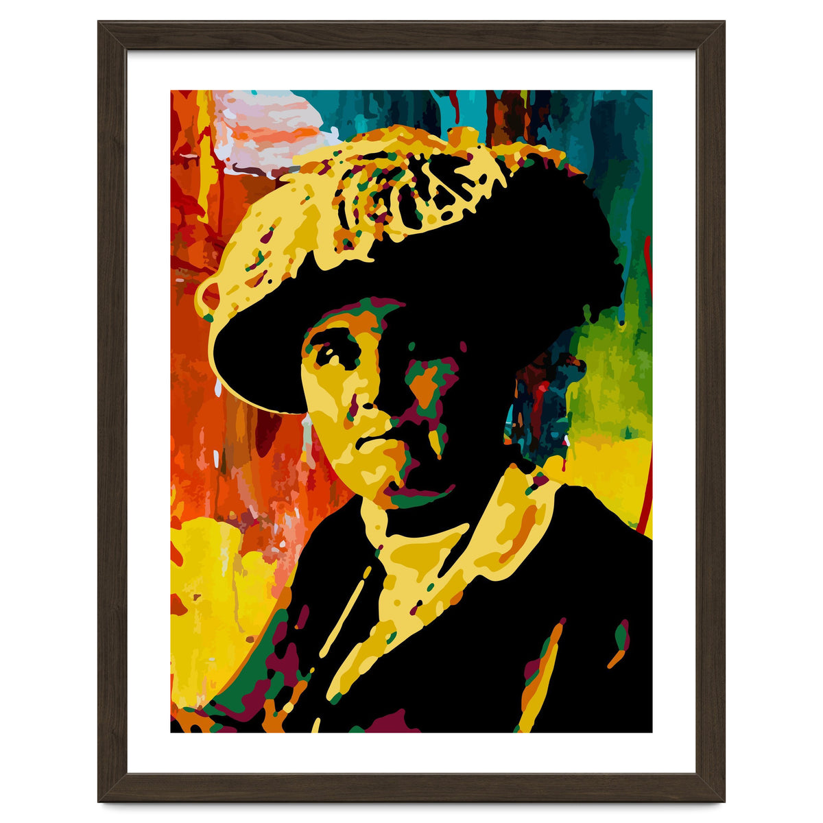 Jane Addams Colorful Abstract Art