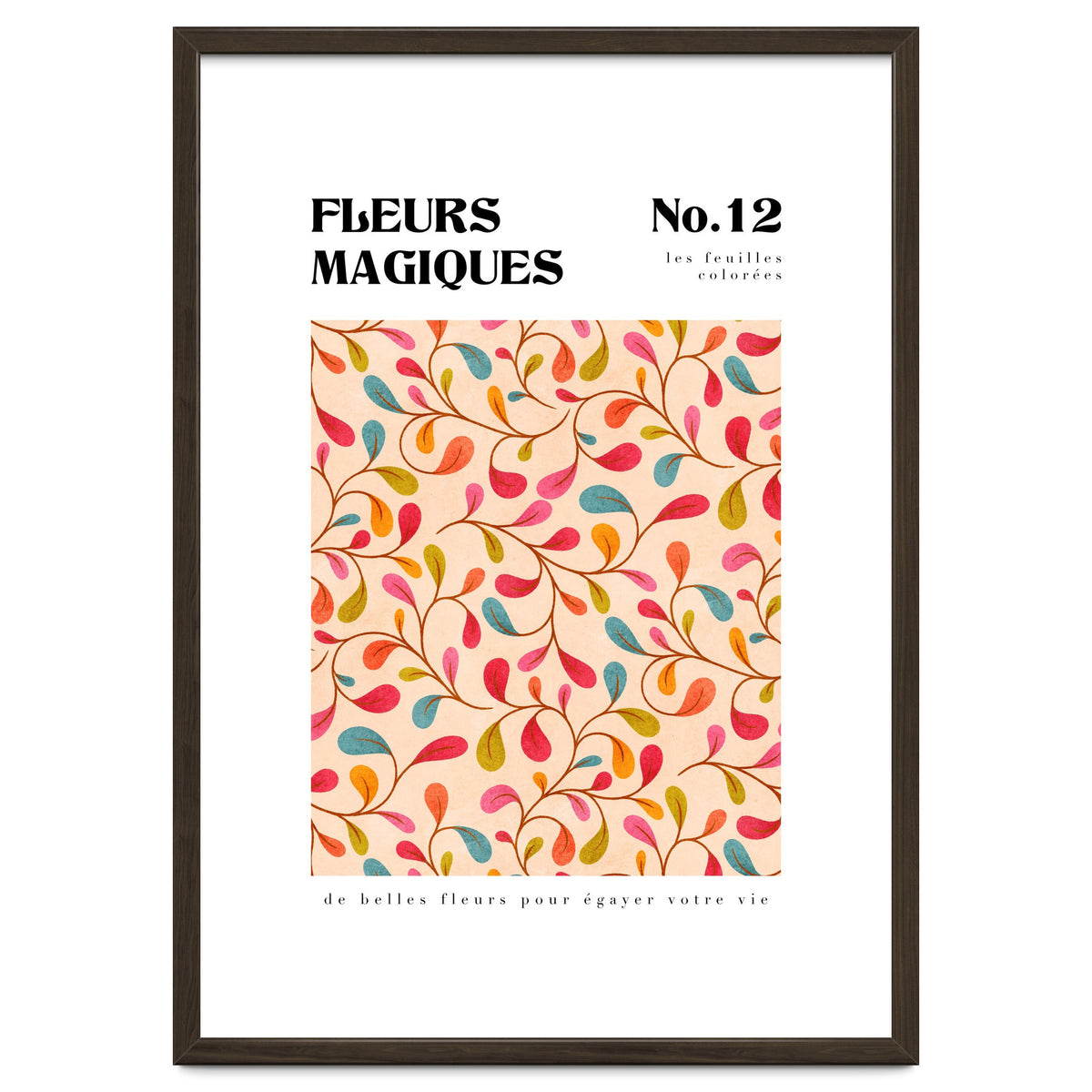 Magical Flowers No.12 Coloured Leaves