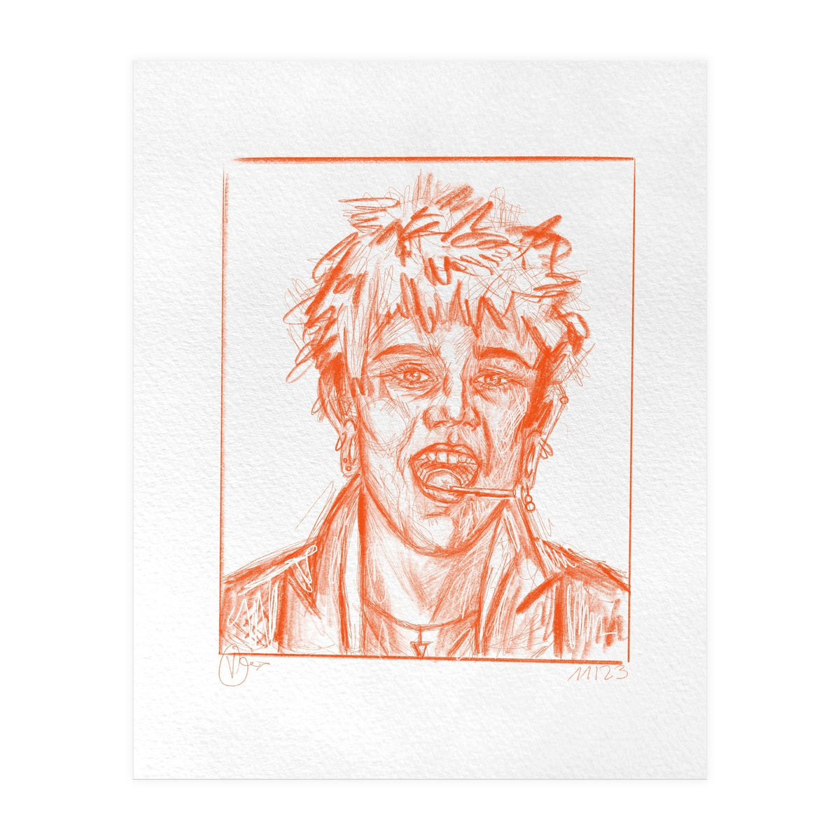 süßsaurer lollipop (Print Only)