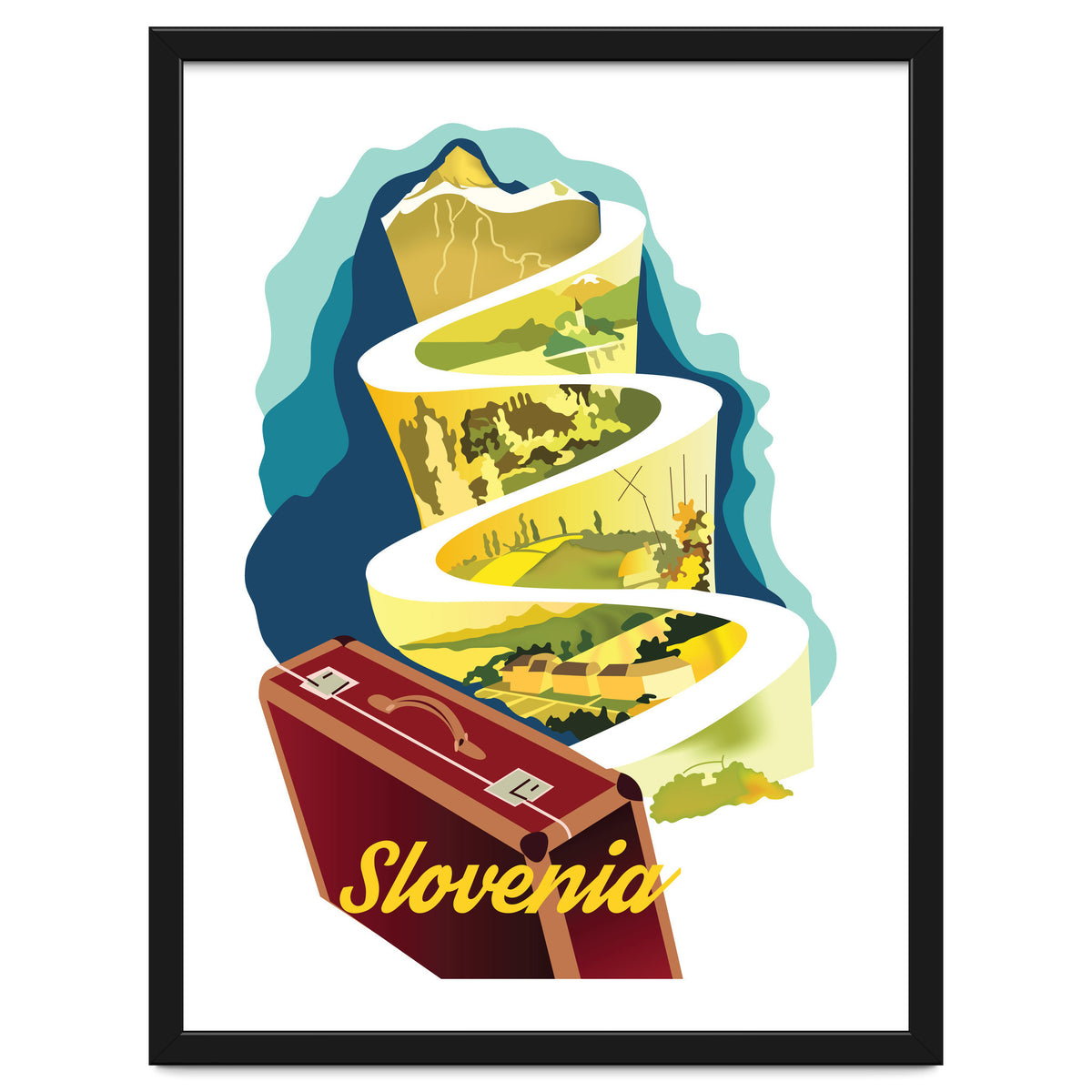 Slovenia, Mountain Road