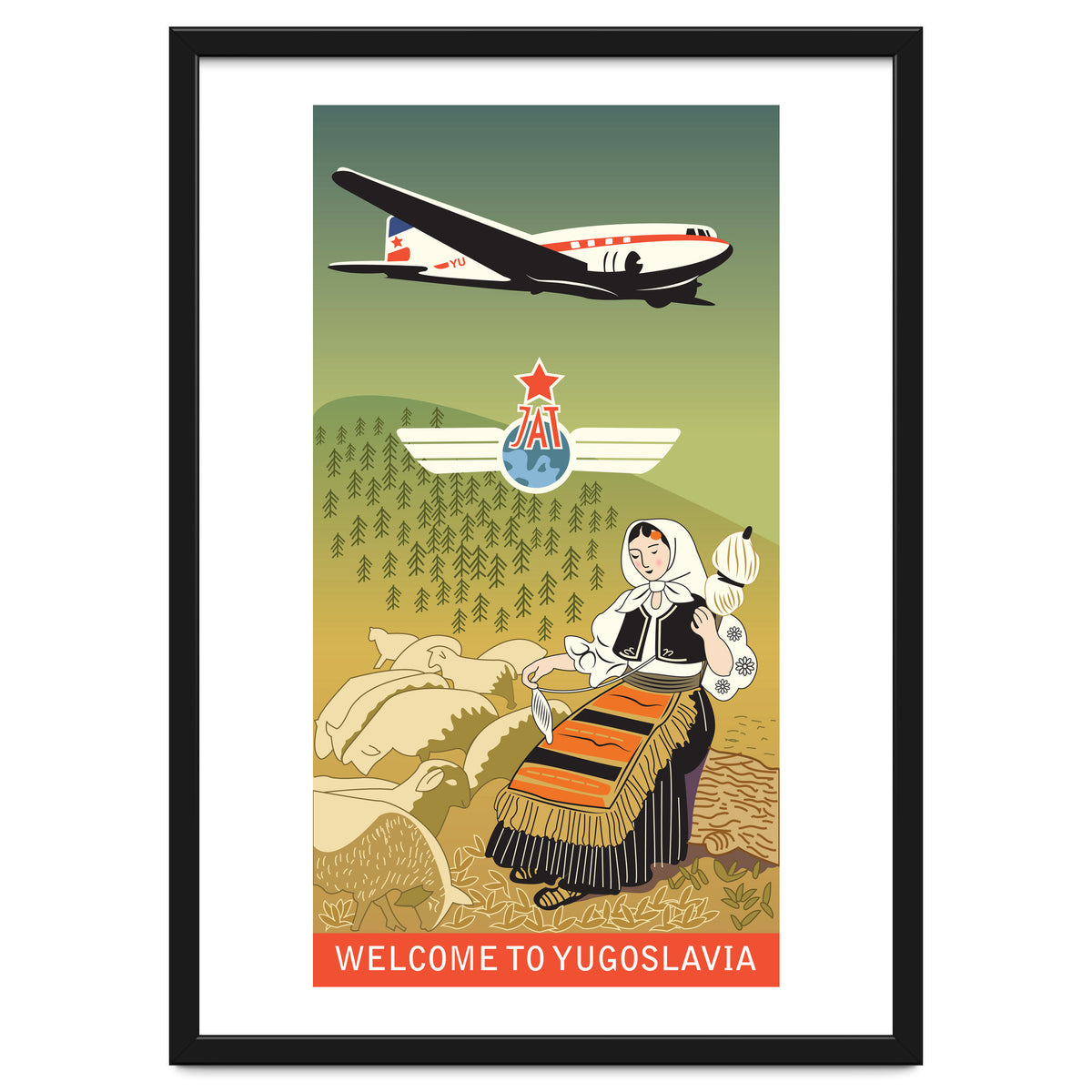 JAT Airways, Yugoslavia