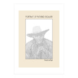 Portrait Of Patience Escalier Vincent Van Gogh Ascii Art (Print Only) thumbnail