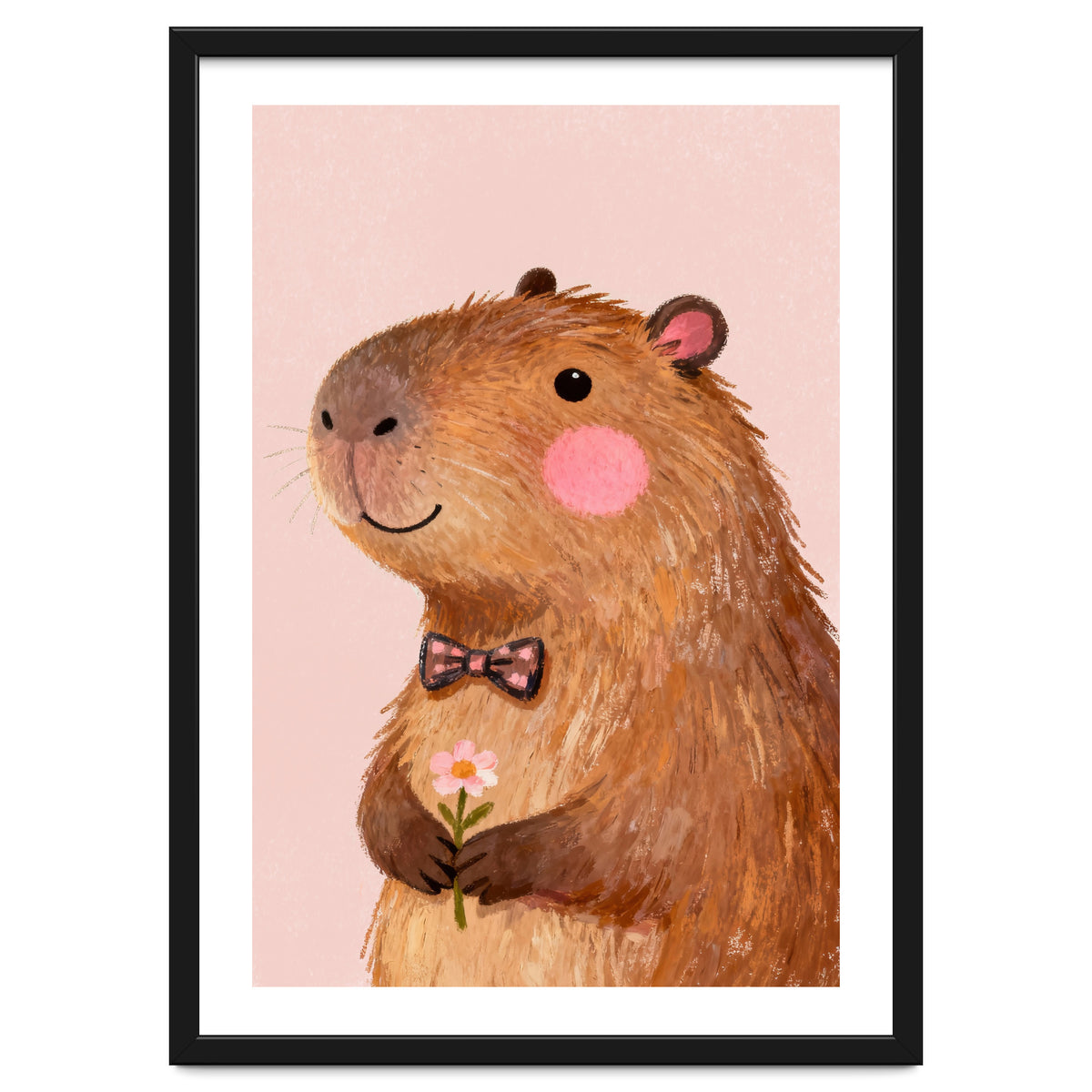 Capybara Kindergarten Nursery Art