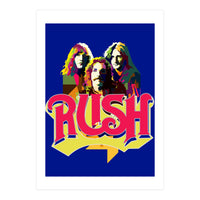 Rush Rock In Rio Pop Art WPAP (Print Only)