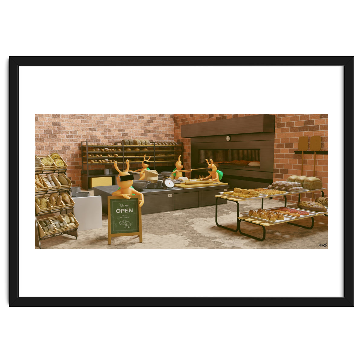 Bakery "Open Everyday" (Lwuba 033 Bakery 04)