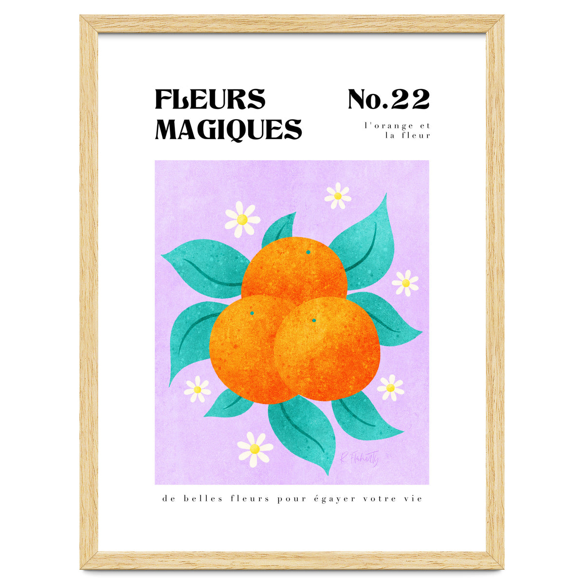 Magical Flowers No.22 Orange Bossom