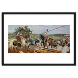 'Andalusia, The Round Up', 1914, Oil on canvas, 358 x 766,5 cm. thumbnail