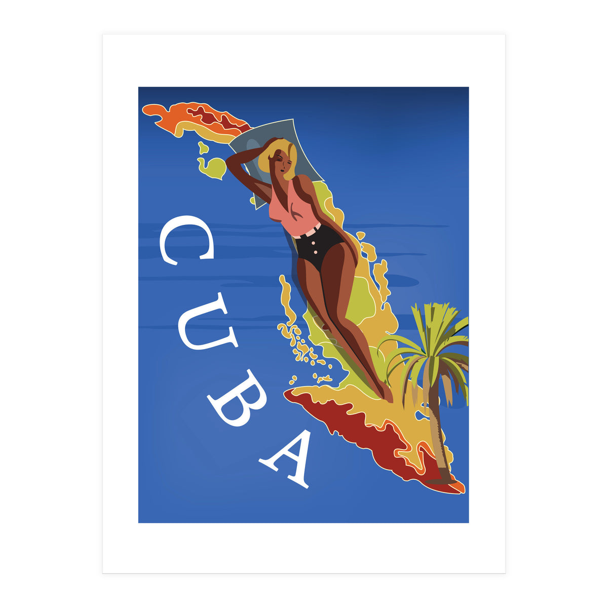 Cuba Sunbath (Print Only)