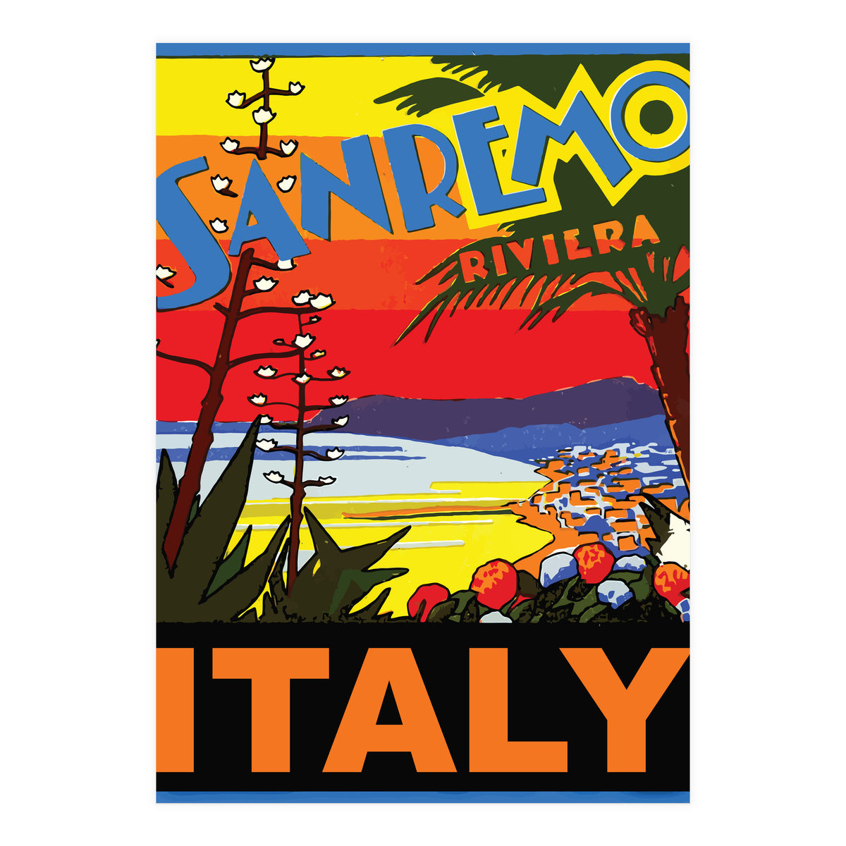 Sanremo, Italy (Print Only)