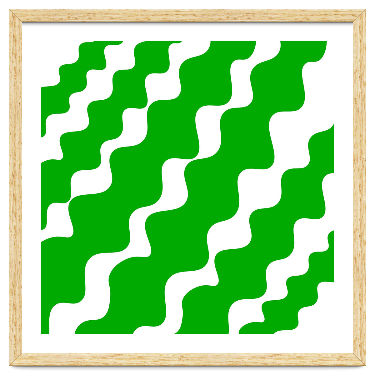 Green Wavy