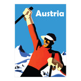 Austria, Ski Winner (Print Only) thumbnail