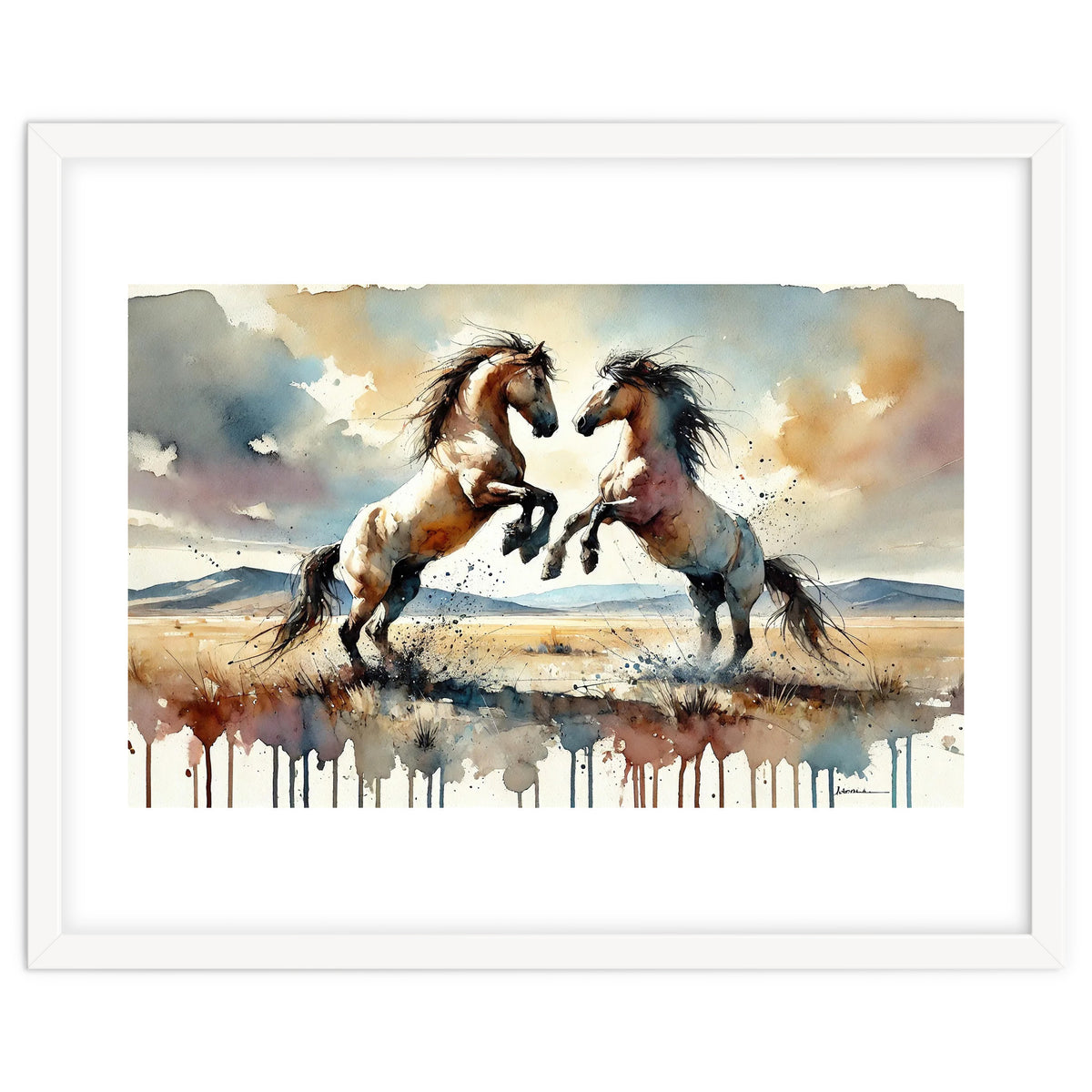 Rearing Horses