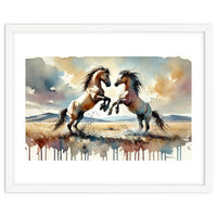 Rearing Horses