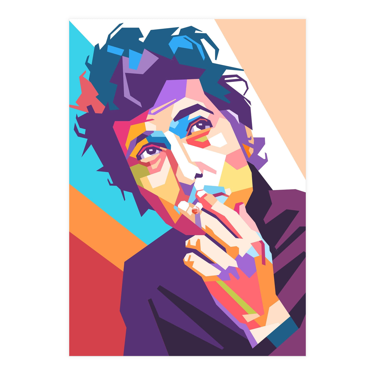 Bob Dylan art (Print Only)
