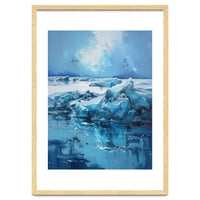 The Silent Fracture of Cerulean Giants