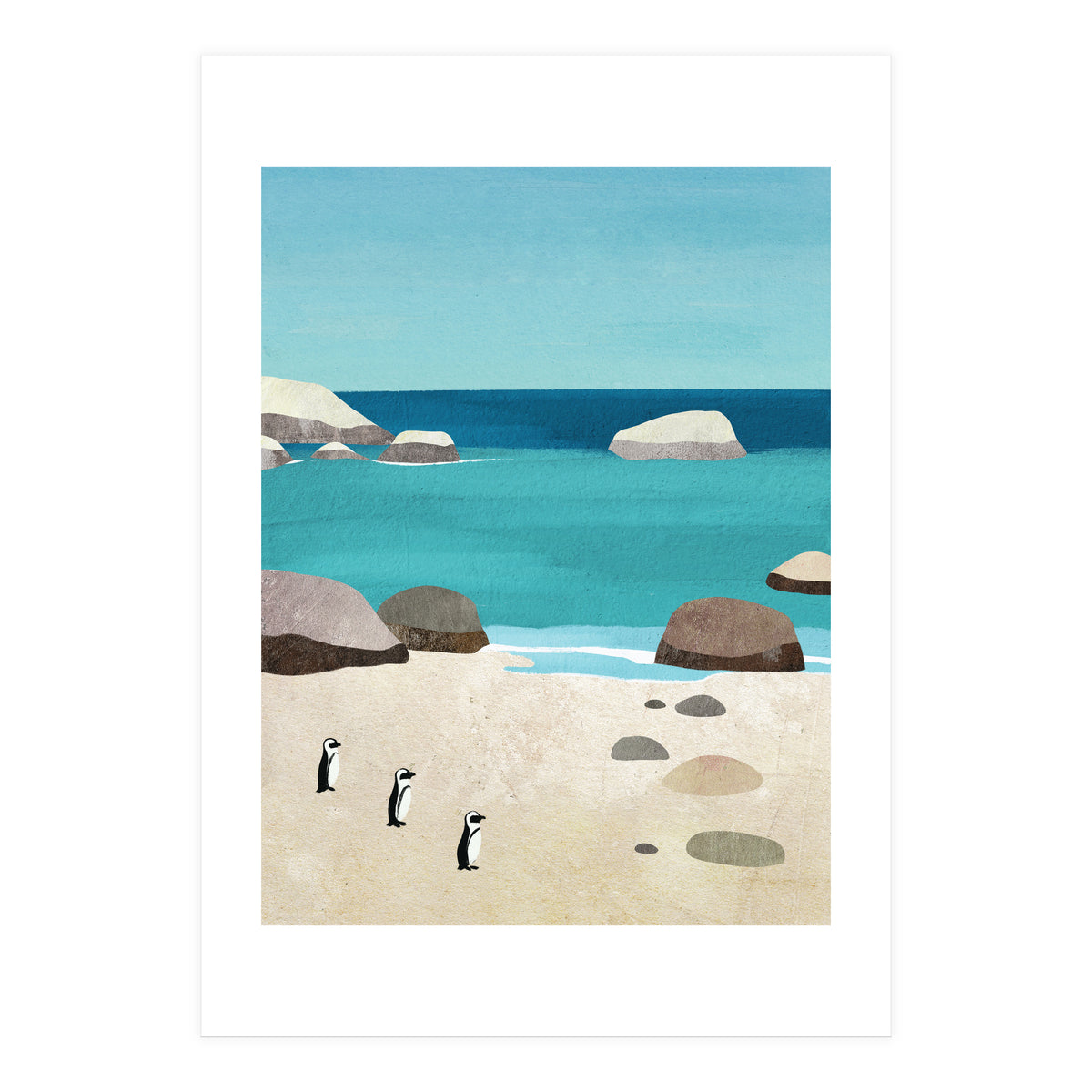 Penguins, Boulders Beach  (Print Only)