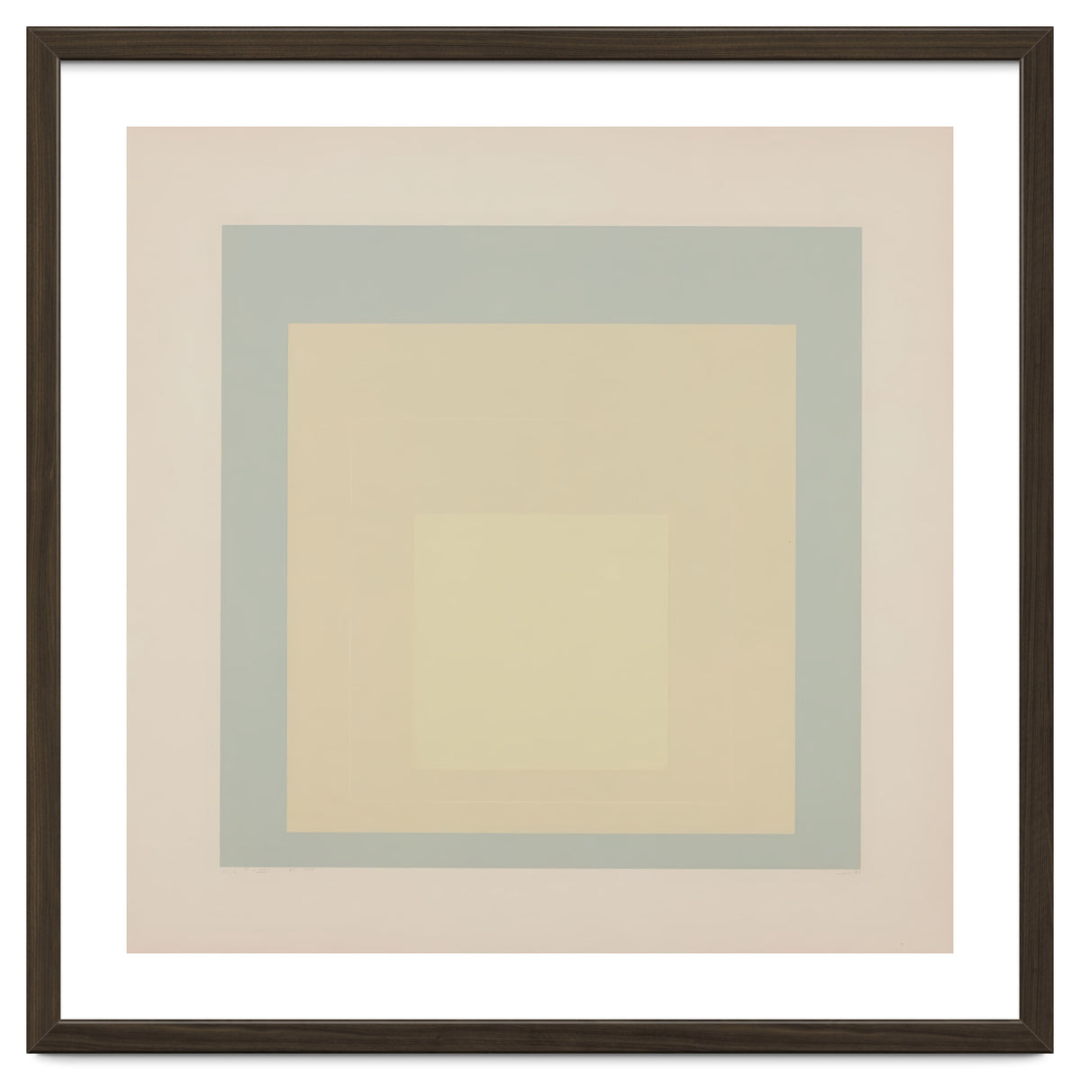 JOSEF ALBERS - HOMAGE TO THE SQUARE