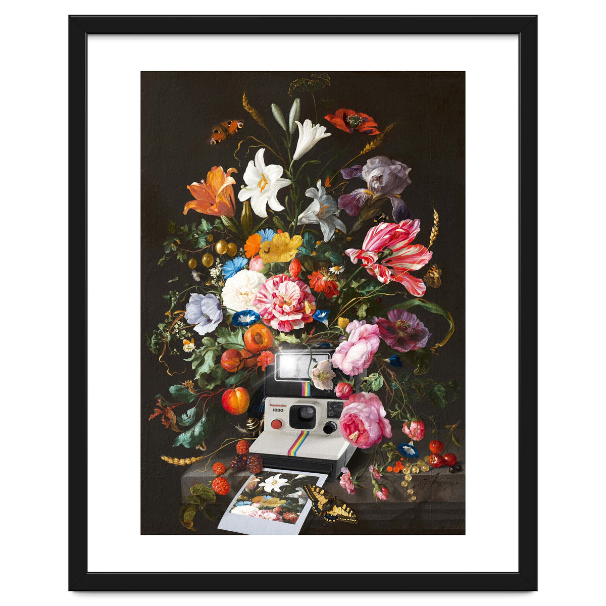 Floral Instant Photo