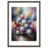 Vibrant Summer Hydrangea Bouquet Heavy Impasto Oil Painting thumbnail