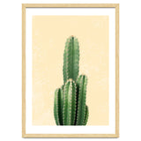 Tall Cactus, Minimal Desert Saguaro Art thumbnail